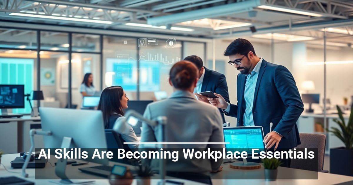 AI Skills Are Becoming Workplace Essentials